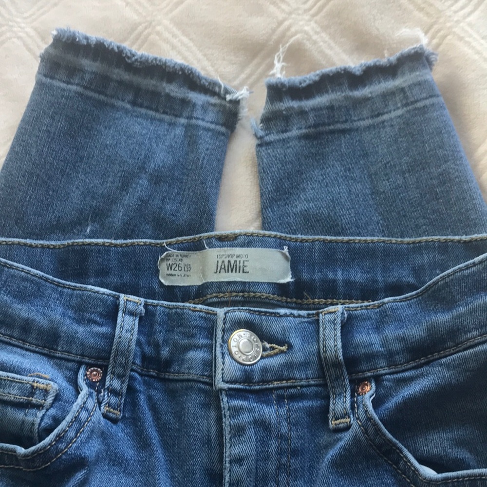 Topshop Moto Jamie Jean — W26 L32